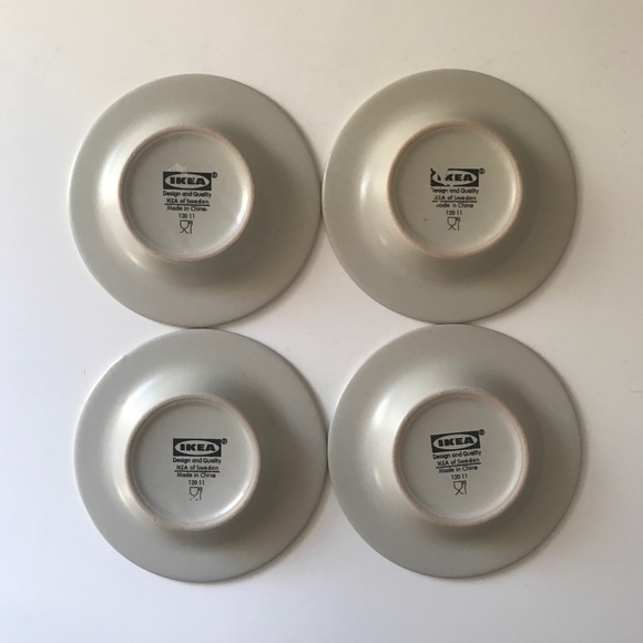 3/$25 4 IKEA Cup Plates Tray Neutral Color Minimal - Picture 4 of 4